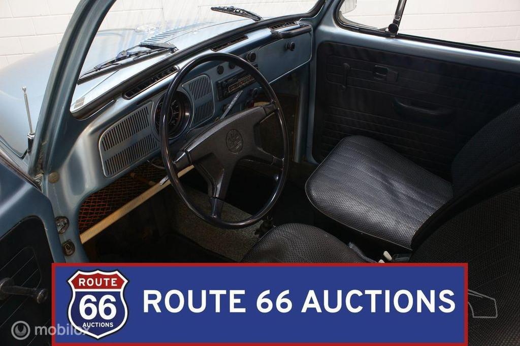 Volkswagen Beetle Weltmeister | 1972 | Route 66 Auctions, Auto's, Volkswagen, Zwart, Bedrijf, Handgeschakeld