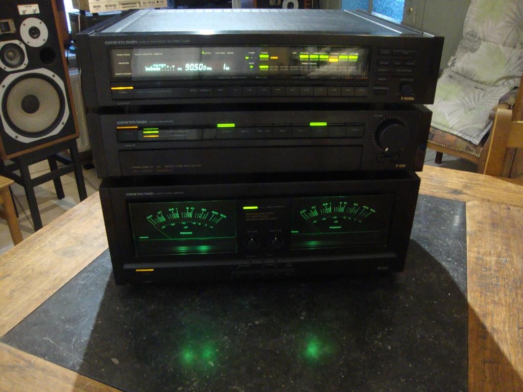 ENSEMBLE ONKYO M508... P308... TU9090.., TV, Hi-fi & Vidéo, Amplificateurs & Ampli-syntoniseurs, Enlèvement, Onkyo