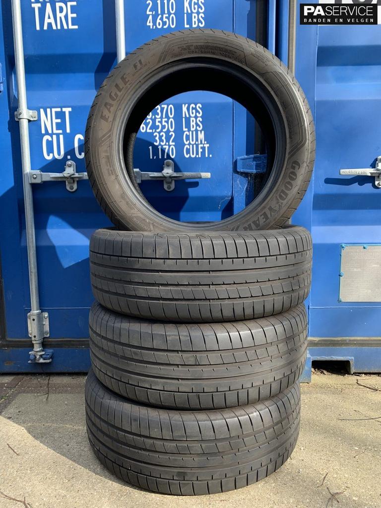 4x Goodyear 235 55 19 Zomerbanden 6 en 5,8 mm, Autos : Pièces & Accessoires, Pneus & Jantes, Pneus et Jantes, Pneus été, -, 19 pouces