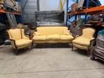 Bank met 2 bijpassende stoeltjes, Ophalen, Gebruikt