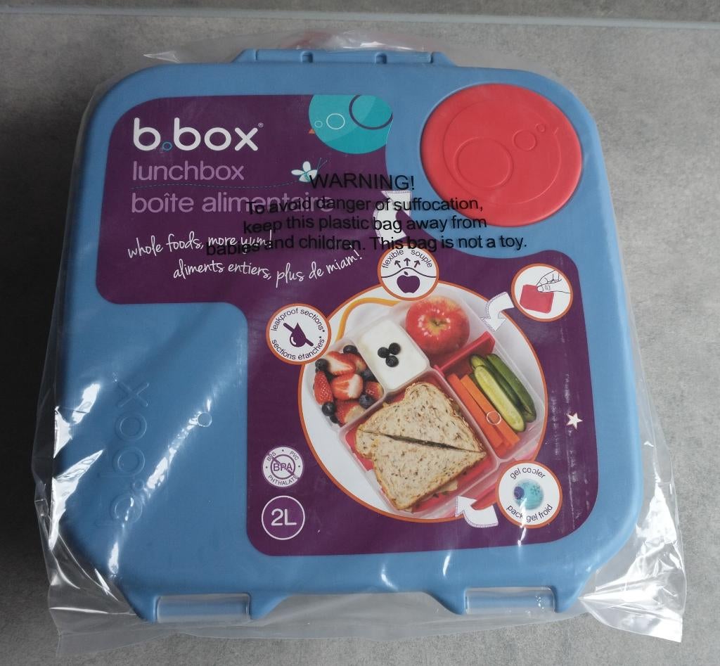 B.box bento lunchbox (groot) bbox brooddoos, Divers, Fournitures scolaires, Neuf, Enlèvement ou Envoi