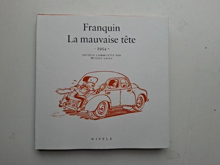 TL FRANQUIN LA MAUVAISE TETE 1954 JAQUETTE NIFFLE TTBE 2014, Boeken, Stripverhalen, Zo goed als nieuw, Eén stripboek, Ophalen of Verzenden