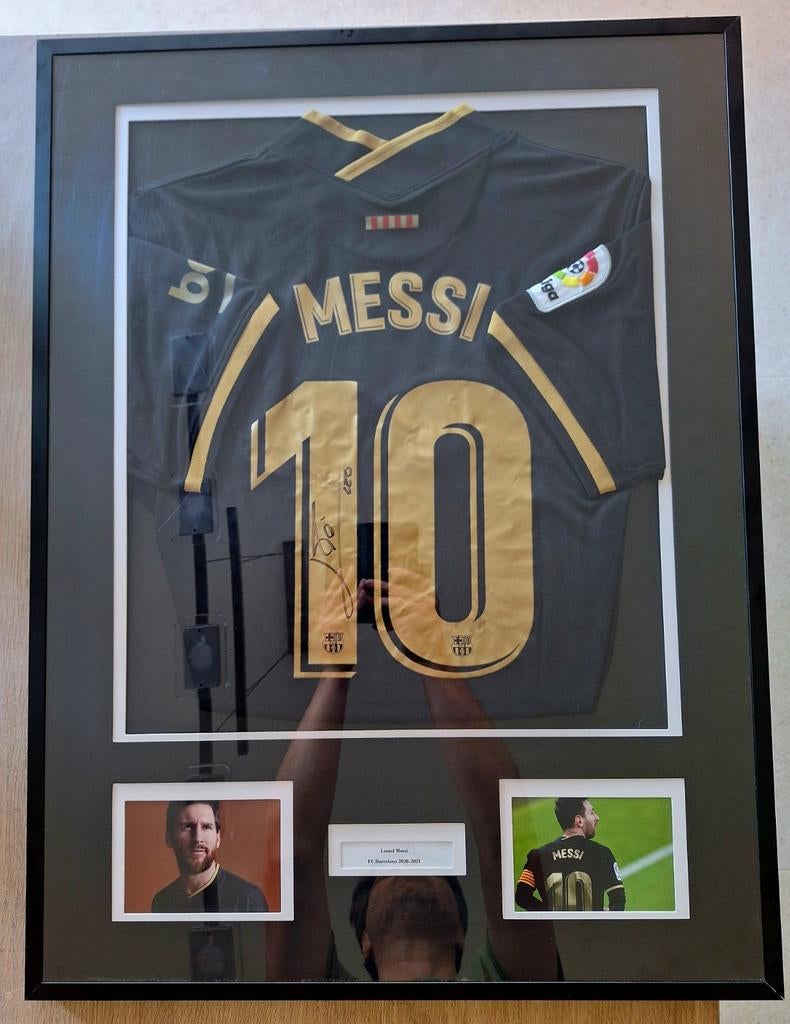 FC Barcelona Lionel Messi gesigneerd shirt, Verzamelen, Ophalen, Shirt
