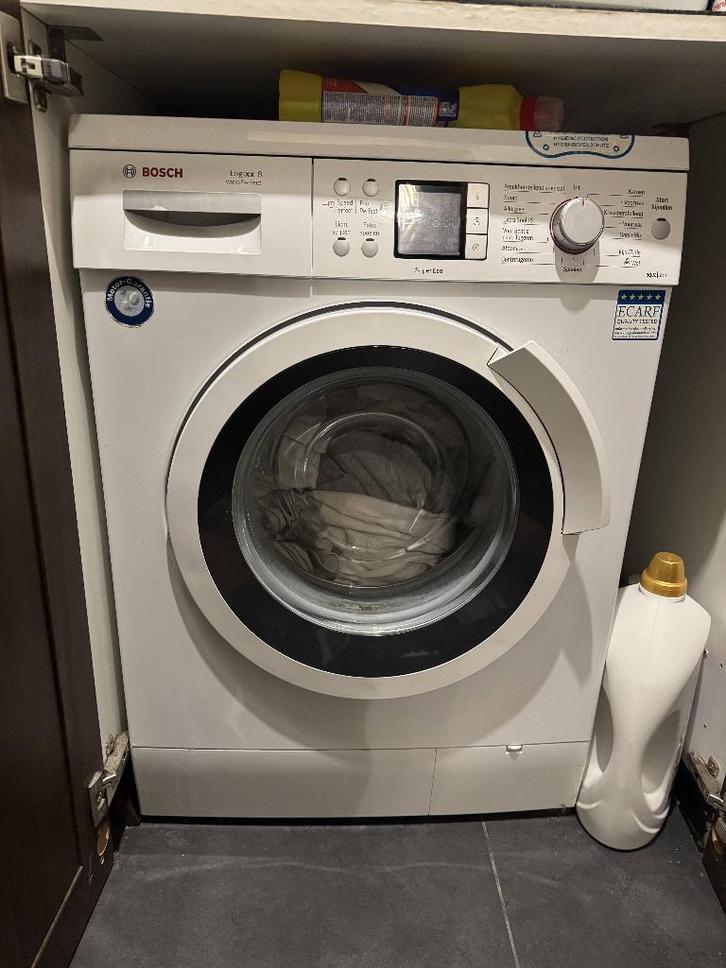 Bosch WAS32470NL A+++, Elektronische apparatuur, Wasmachines, Gebruikt, Bovenlader, 8 tot 10 kg, 1600 toeren of meer, Energieklasse A of zuiniger
