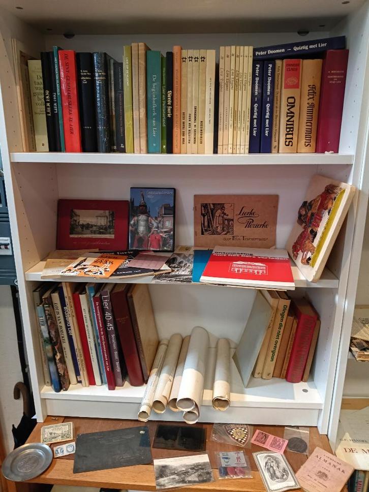 Boeken en curiosa , alles ivm stad Lier, Boeken, Geschiedenis | Stad en Regio, Gelezen, Ophalen of Verzenden