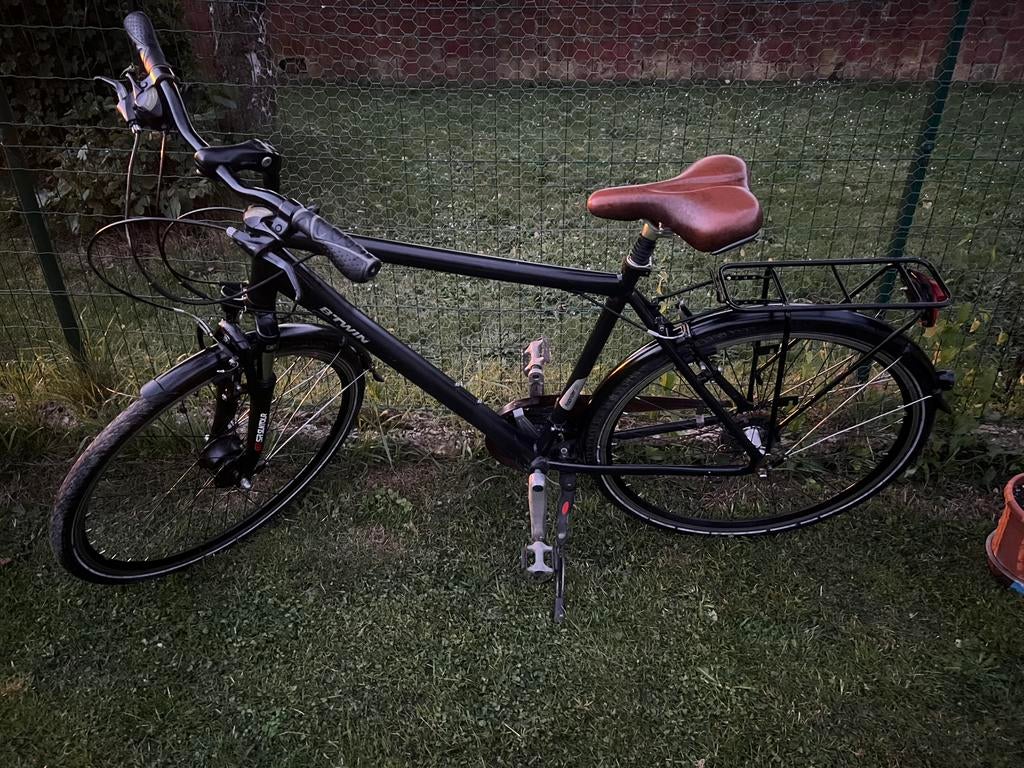 Vélo homme b twin hoprider 520, Vélos & Vélomoteurs, Enlèvement, Utilisé, Plus de 20 vitesses, 28 pouces