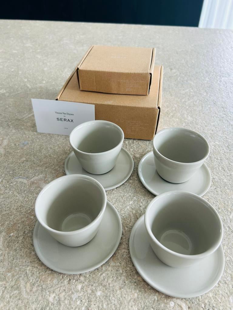 Espresso set Vincent Van Duysen Serax Cena Sand NEUF, Maison & Meubles, Cuisine | Vaisselle, Neuf, Tasse(s) et/ou soucoupe(s)