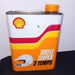 bidon d'huile SHELL Super 2 temps vintage, Collections, Enlèvement ou Envoi, Comme neuf