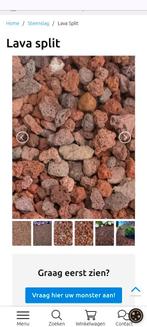 Lavasteentjes, Tuin en Terras, Grind, Keien en Split, Ophalen