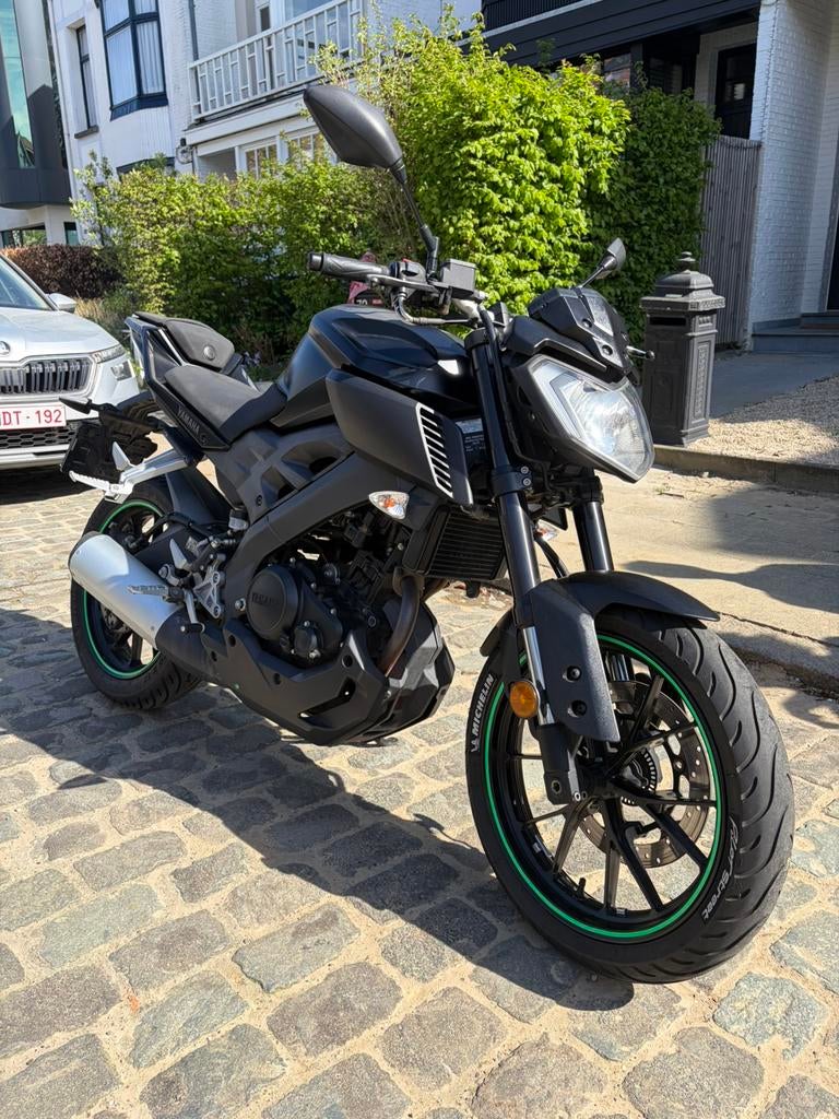 Yamaha MT125 in topstaat! + gratis koffer!, Occasion, Particulier, 1 cylindre, 125 cm³