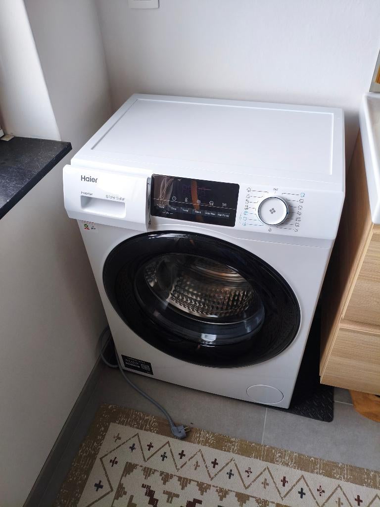 Haier I-Pro Series 1 Wasmachine 8 kg, Elektronische apparatuur, 6 tot 8 kg, Ophalen, Zo goed als nieuw, Voorlader
