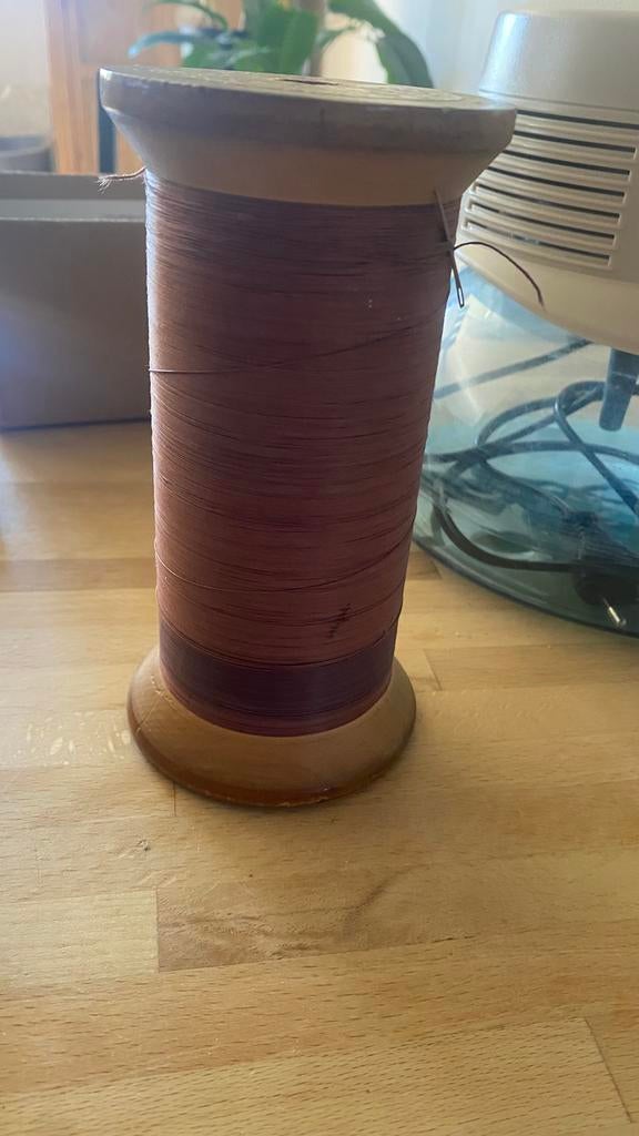 Antiek bobijn groot, Ophalen