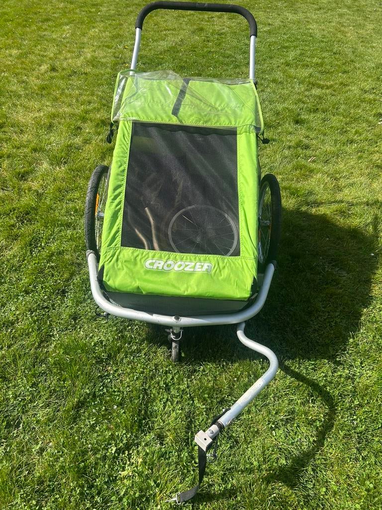 Multifunctionele Croozer 2 kids fietskar + buggy + jogger, Ophalen, Gebruikt, Kinderkar, 20 tot 40 kg