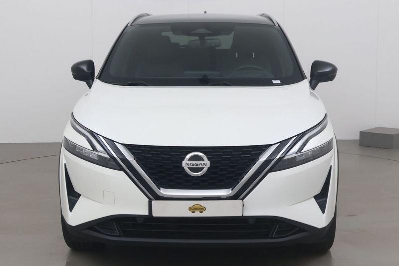 Nissan Qashqai 1.3 dig-t tekna plus xtronic 158 AT, Auto's, Nissan, Automaat, Gebruikt, 4 cilinders, Overige bekleding