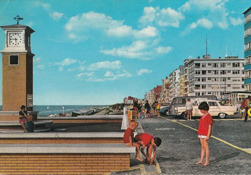 SINT-IDESBALD -  Zeedijk, Collections, Cartes postales | Belgique, Envoi, 1960 à 1980, Affranchie, Flandre Occidentale