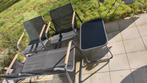 Set de jardin — Table + 4 chaises — Design moderne, Enlèvement, Salons de jardin
