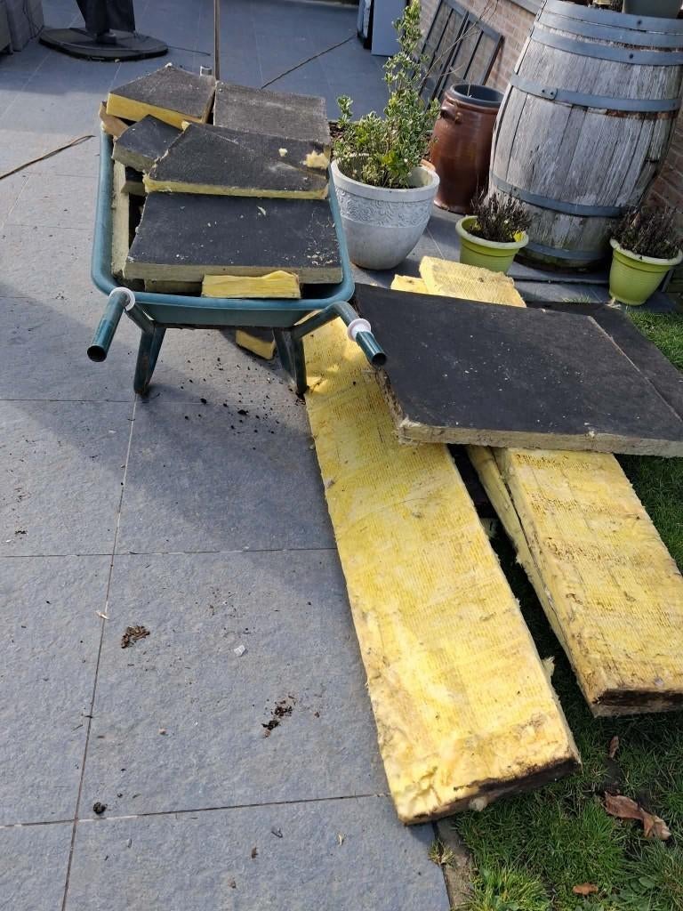 isolatie gratis alles meenemen, liefst vandaag ophalen, Ophalen, Gebruikt