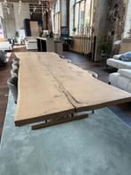 Prachtige eiken tafel 4m30, Huis en Inrichting, Ophalen