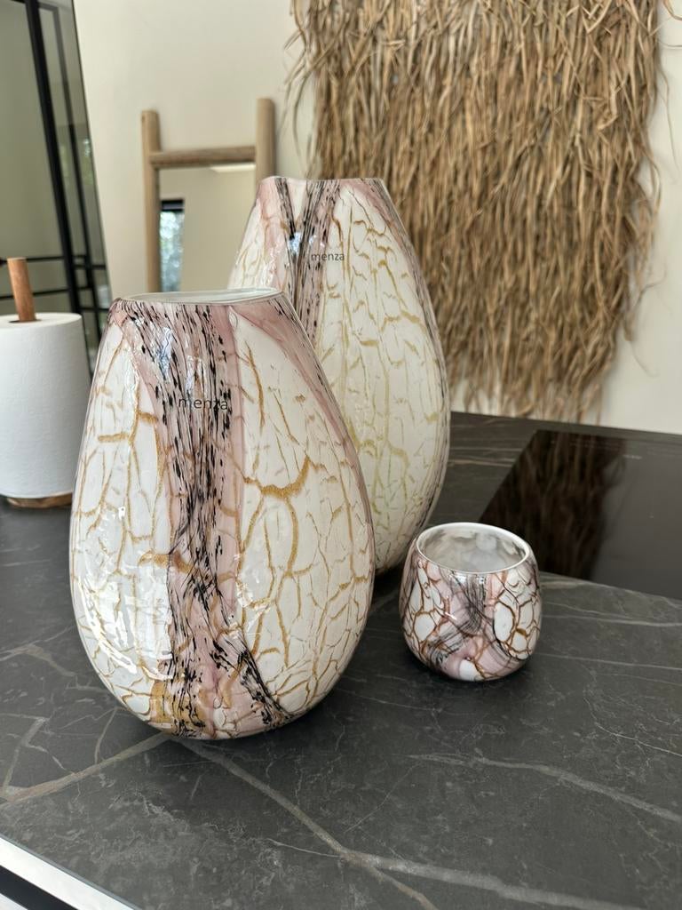 Menza vazen set, Ophalen, Zo goed als nieuw