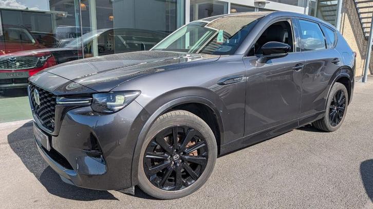 Mazda CX-60 PHEV HOMURA 327PK LEDER 4x4 automaat, Autos, Mazda, Entreprise, Achat, CX-60, 4x4, ABS, Caméra de recul, Air conditionné