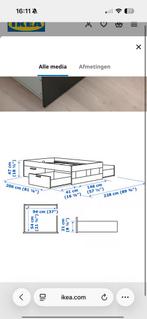 Twee persone bed, Enlèvement, Comme neuf