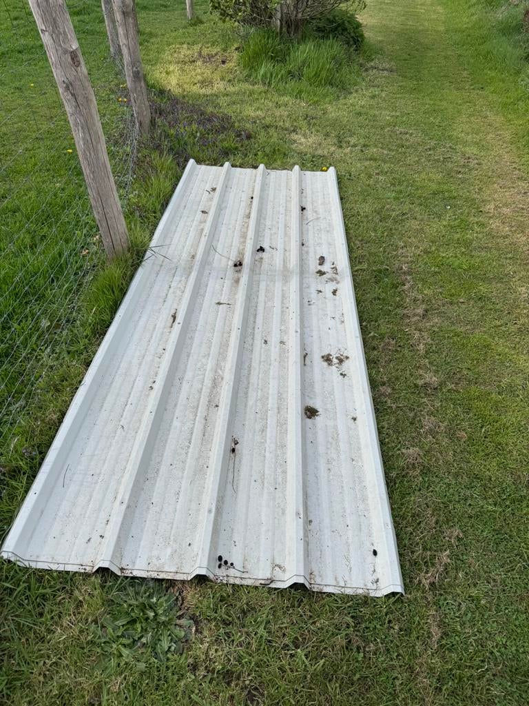 Profielplaten, stalen dakplaten, Overige kleuren, Zo goed als nieuw, 15 m² of meer, Metaal