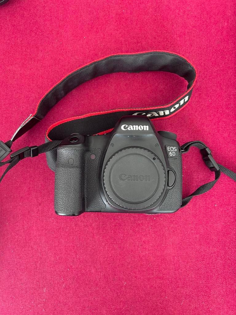 Canon EOS 6D + 2 objectifs + accessoires, Enlèvement, Comme neuf, Reflex miroir, Canon