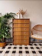 Vintage midcentury schoenenkast | klepkast | kast, Enlèvement, Utilisé, Vintage midcentury