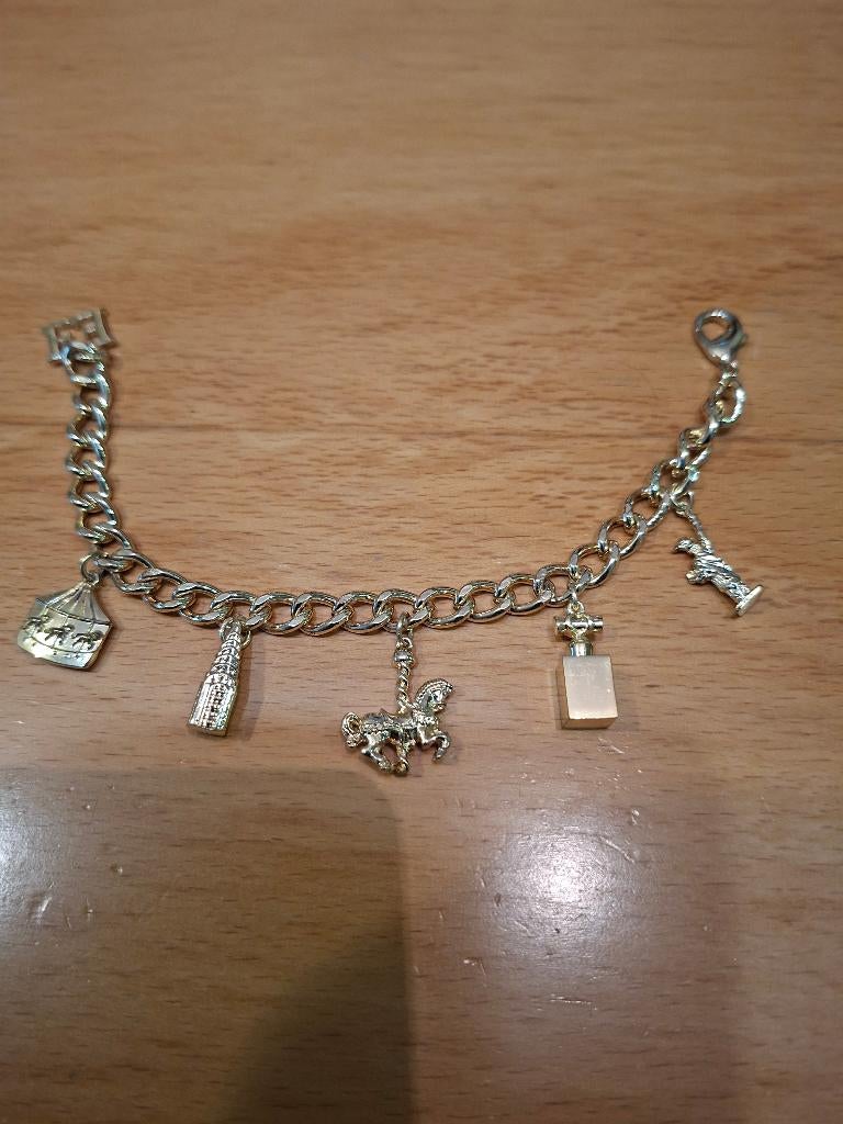 Bedelarmbandjes, Bijoux, Sacs & Beauté, Bracelets à breloques, Enlèvement ou Envoi, Neuf, Or, Autres marques