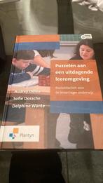 Delphine Wante Puzzelen aan een uitdagende leeromgeving, Ophalen of Verzenden, Zo goed als nieuw