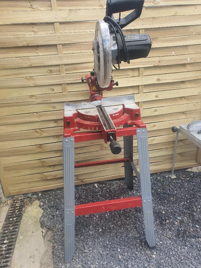 Einhell TC-SM 2531 U Elektrische Trekverstekzaag 1900W In, Ophalen, 70 mm of meer, Zo goed als nieuw, Afkortzaag