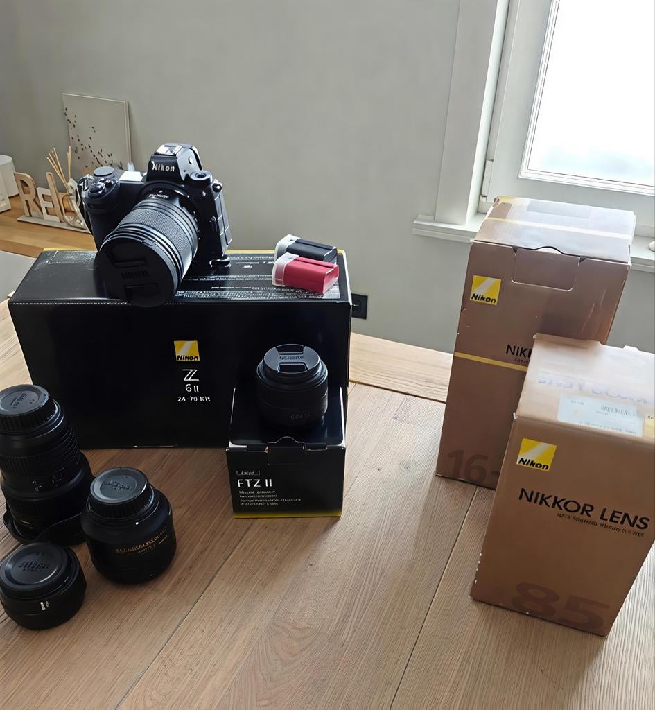 Nikon Z6 II systeem, Audio, Tv en Foto, Fotocamera's Analoog, Nikon, Ophalen