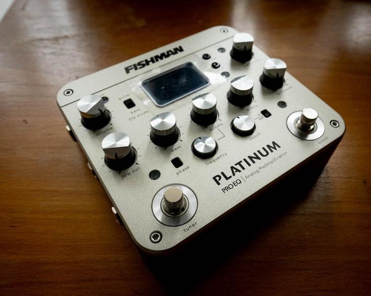 EQ Fishman Platinum Pro, TV, Hi-fi & Vidéo, Appareils professionnels, Comme neuf, Audio, Enlèvement ou Envoi