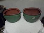 2 Terracotta muurbloempotten, Ophalen, Zo goed als nieuw, Balkon, Overige vormen