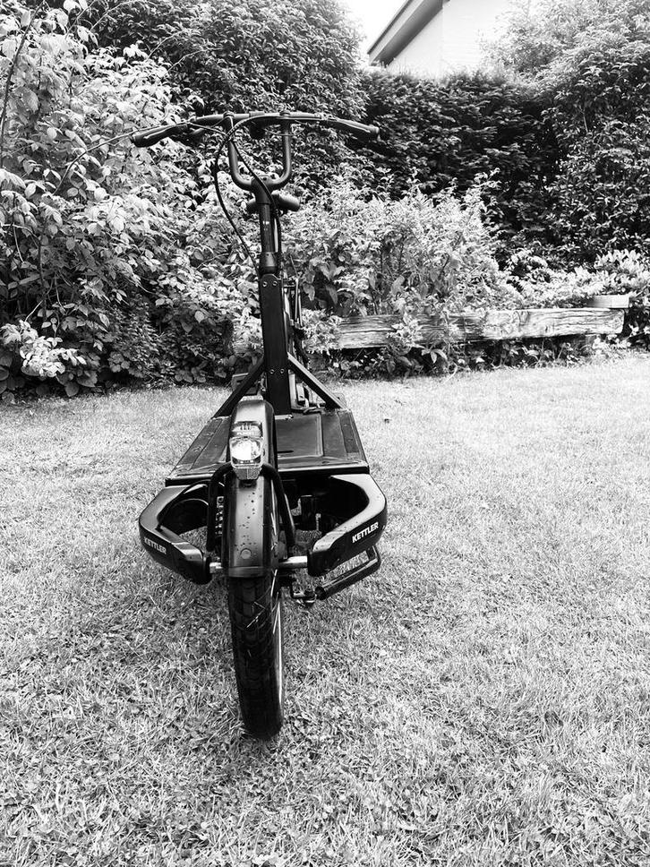 Eclectisch bakfiets, Fietsen en Brommers, Elektrische fietsen, Zo goed als nieuw, Ophalen