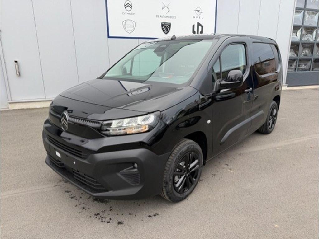 Citroen Berlingo Van Citroën Berlingo Van 1.2 Turbo *AIRCO*, Auto's, Monovolume, Zwart, Bedrijf, Handgeschakeld