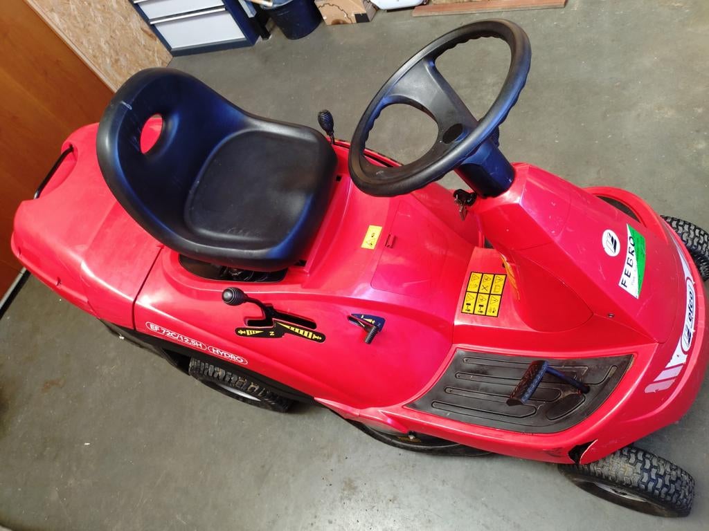 Zitmaaier Efco, Jardin & Terrasse, Tondeuses autoportées, Utilisé, Moins de 90 cm, Démarrage électrique, Fonction de mulching