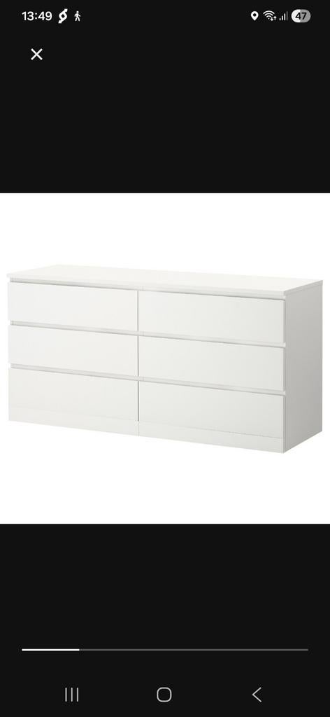 Ikea malm kast, Enlèvement