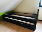 1 persoons bed met logeerbed, Huis en Inrichting, Ophalen, Verstelbaar, 90 cm, Eenpersoons
