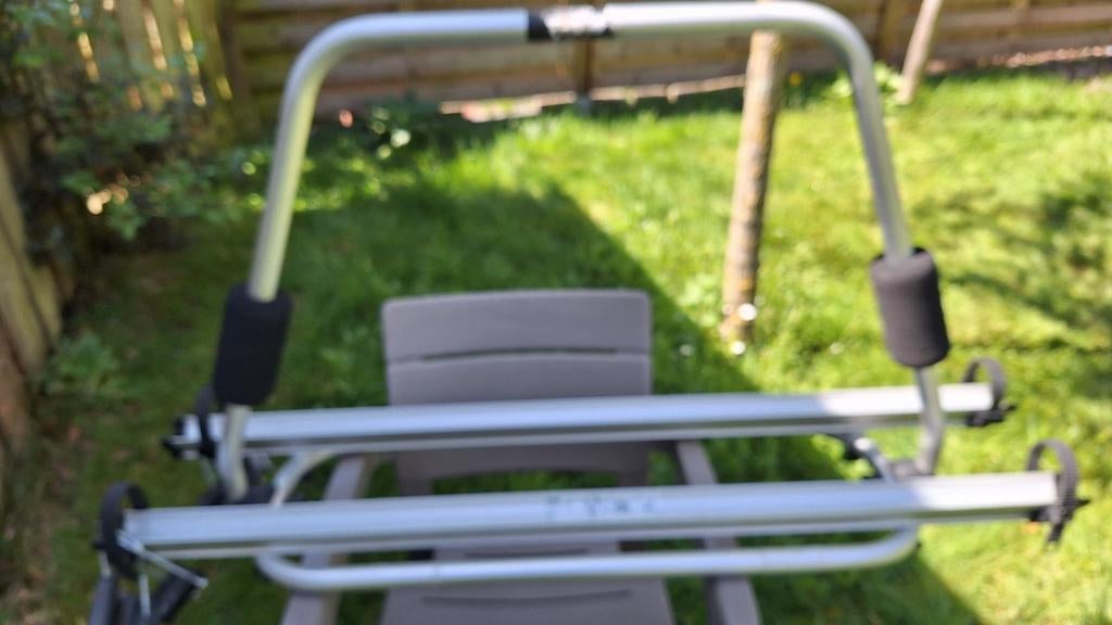 Thule caravan light fietsendrager, Ophalen