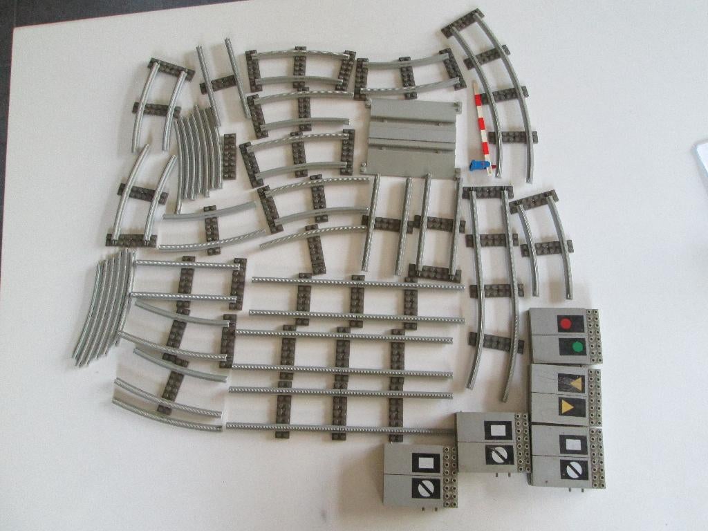 Lego : oudere treinsporen en paneeltjes, Ophalen of Verzenden, Gebruikt, Lego, Overige thema's