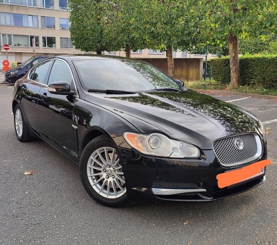 Jaguar XF 2.7 Bi-Turbo 207cv V6, prête à immatriculer, CT ok, Autos, Cuir, Achat, Carnet d'entretien, XF