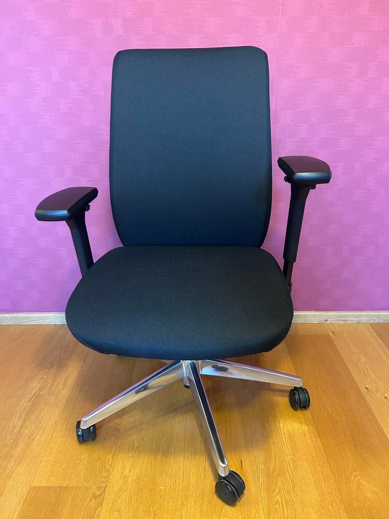 Ergonomische bureaustoel, zwart, Ophalen, Nieuw, Zwart, Bureaustoel