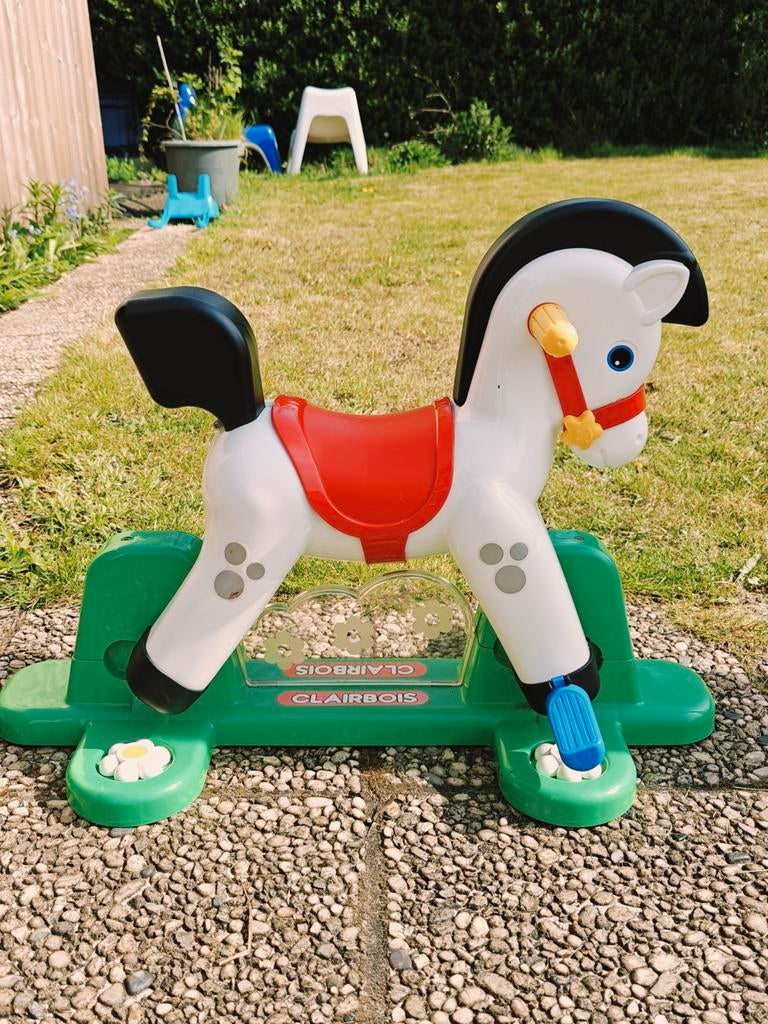 Schommelpaard, Ophalen