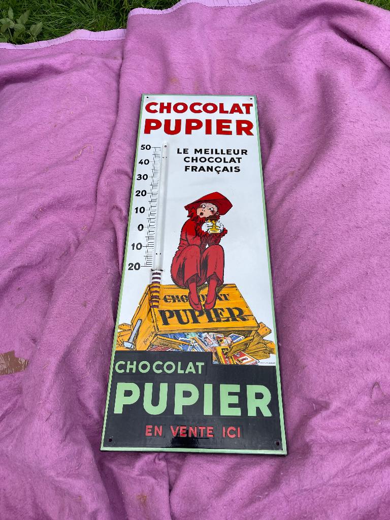 plaque emaillee, Ophalen