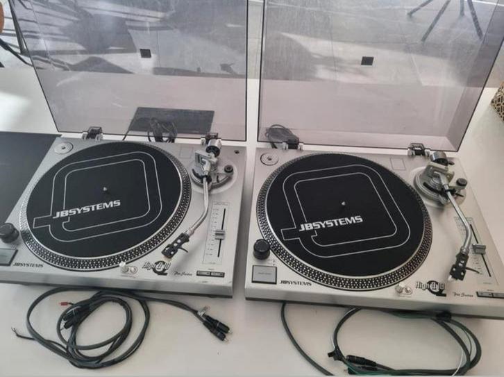 Set van 2 JB Systems High Q 10 platenspelers., Audio, Tv en Foto, Platenspelers, Ophalen