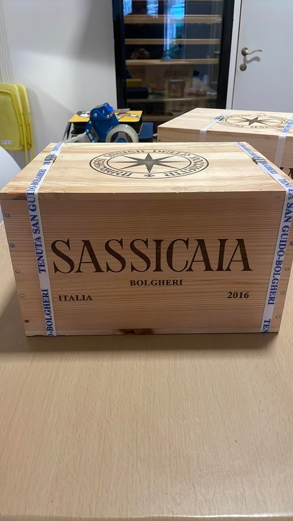 Sassicaia 2016 OWC, Enlèvement, Comme neuf