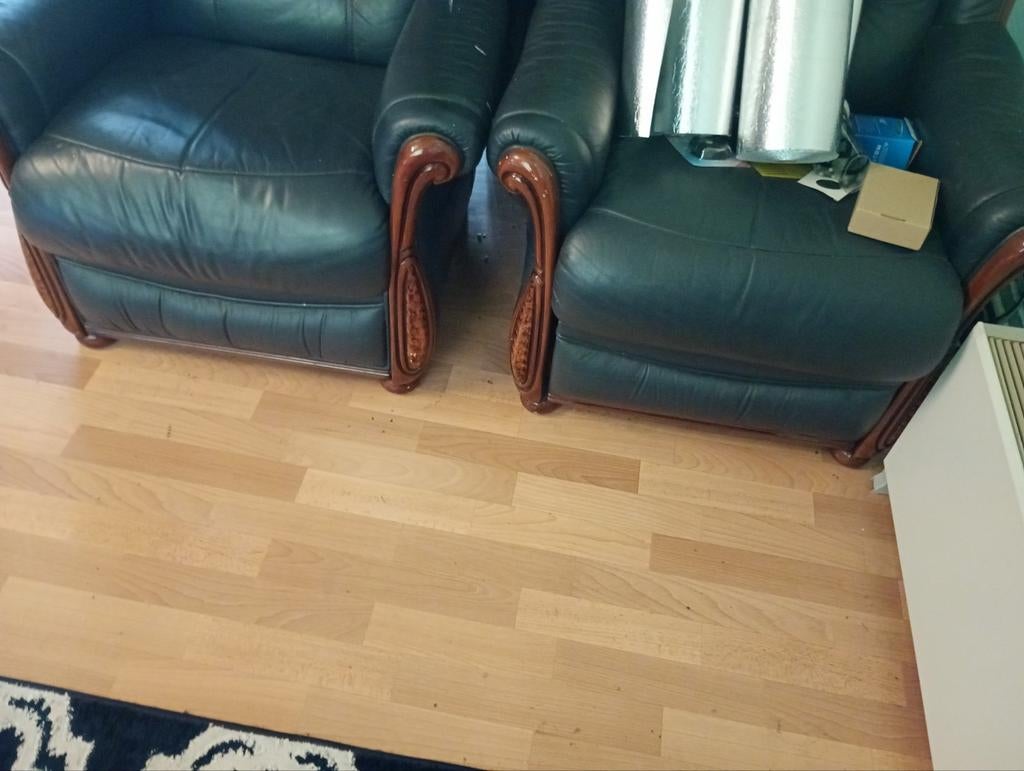 Zetels leer, Ophalen