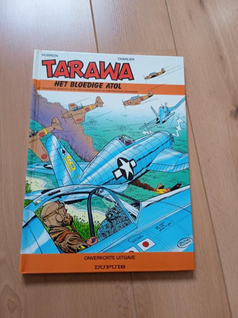 Charlier/Hubinon - Tarawa Het bloedige atol, Boeken, Ophalen