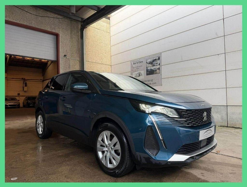 Peugeot 3008 1.2 Benzine Active Pack 130pk * GPS/Camera *, Stof, 140 g/km, Blauw, 5 zetels